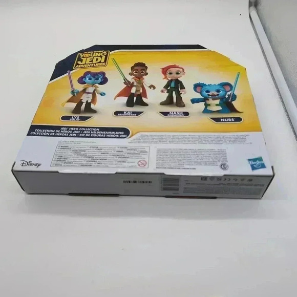 Star Wars: Young Jedi Adventures Jedi Hero  4 pack Including Lys Kai Nash Nubs 2 - Picture 3 of 3